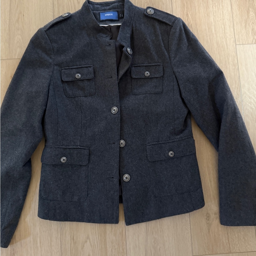 Mexx - Dark Gray Military Style Jacket